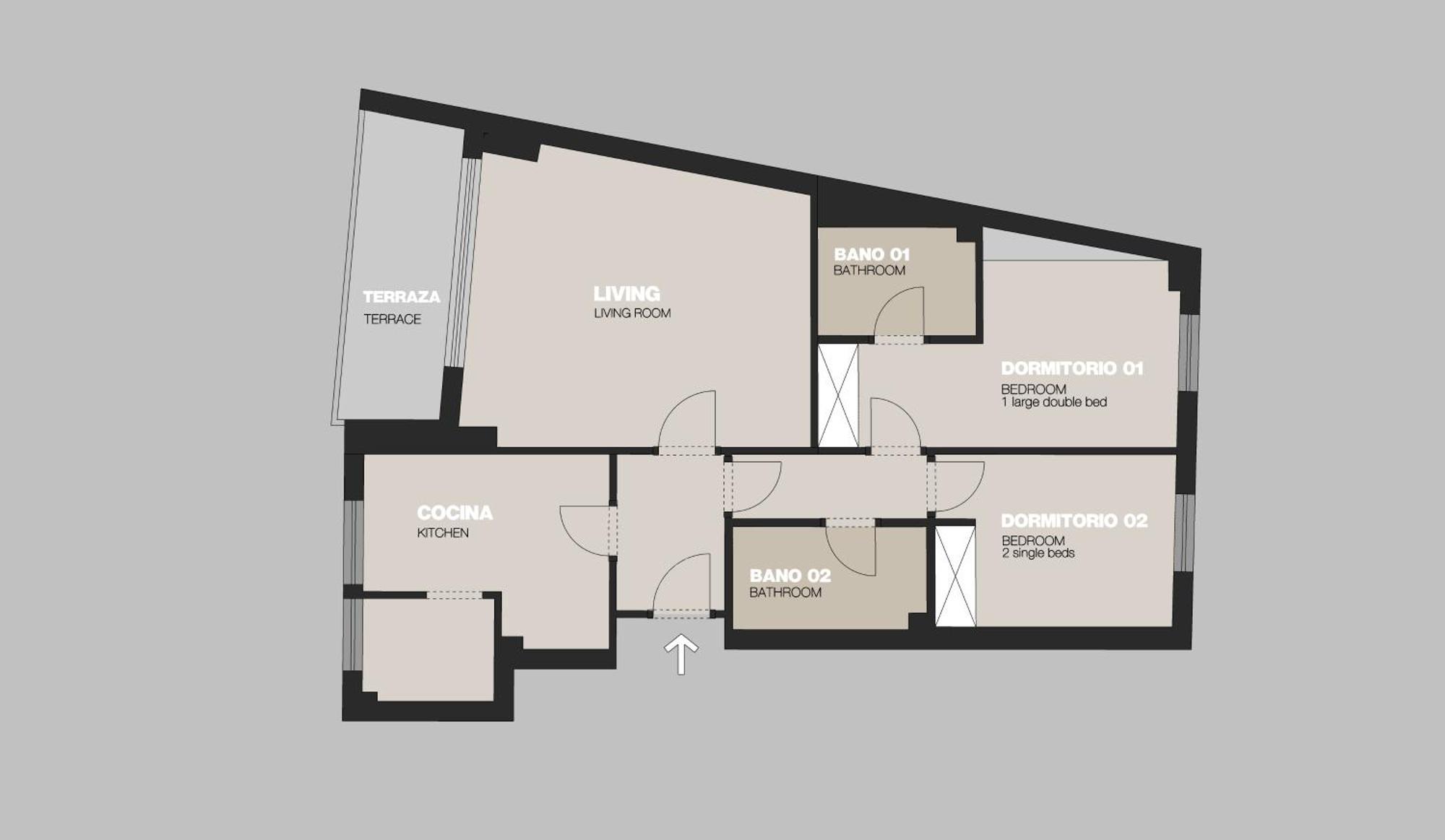 אל קאמפיו B L U E: Muchavista Sea View Apartment מראה חיצוני תמונה